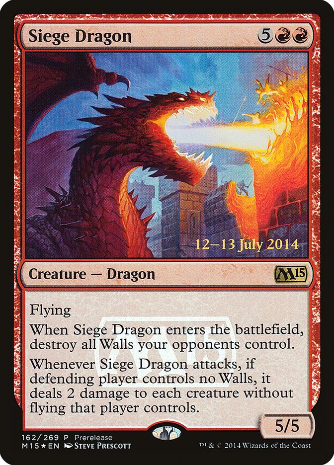 Siege Dragon [Magic 2015 Promos] | All About Games