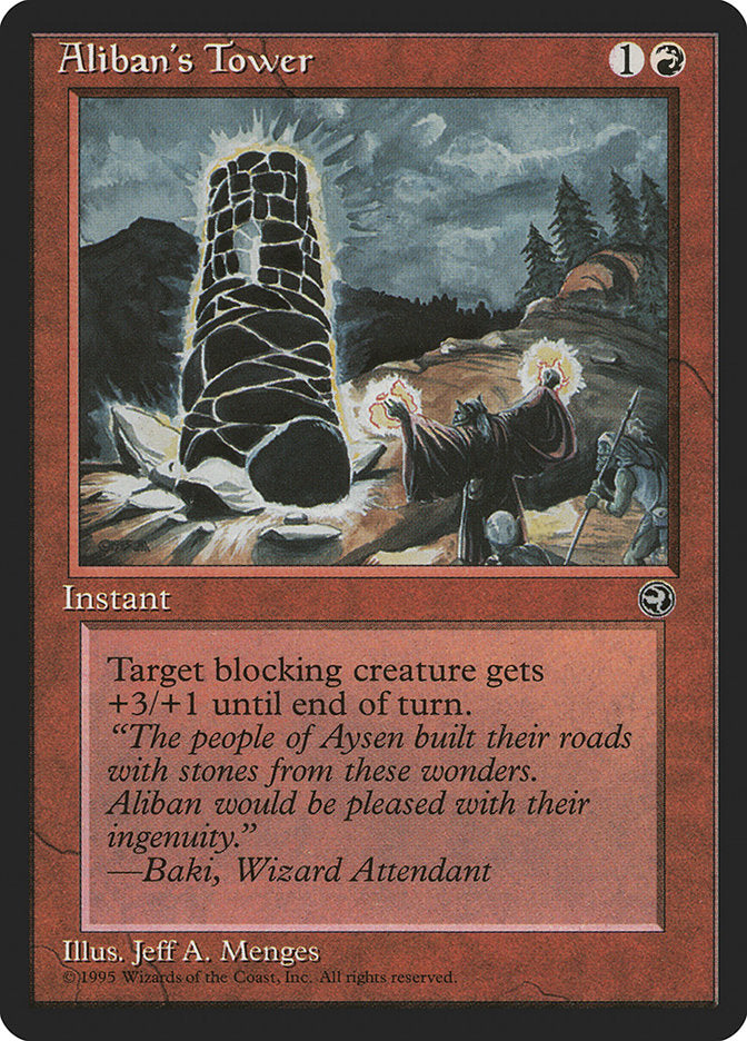 Aliban's Tower (Baki Flavor Text) [Homelands] | All About Games