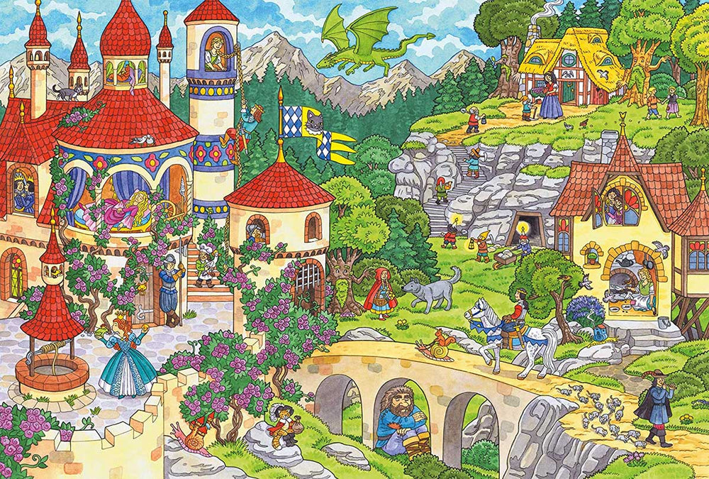 Puzzle: Child 100 A Fairytale Kingdom