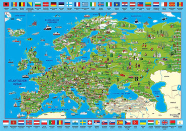 Puzzle: 500 Discover Europe