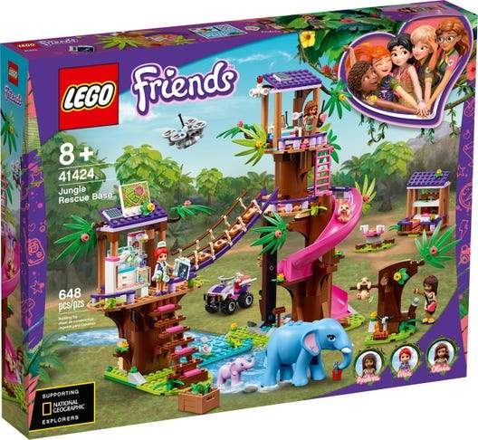 41424 LEGO Friends Jungle Rescue Base