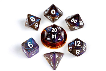 7 Count Dice Mini Acrylic Set: Stardust Galaxy