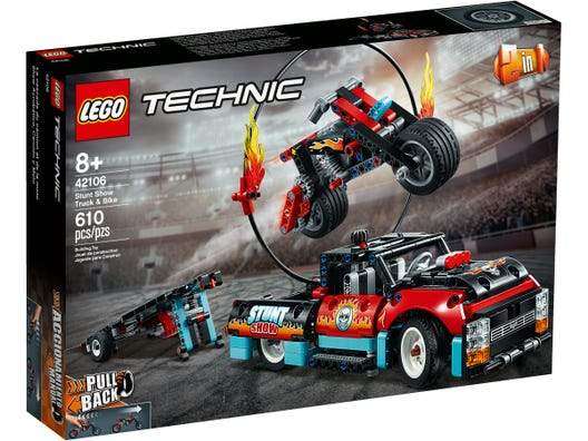 42106 Stunt Show Truck & Bike