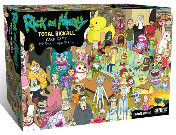 Rick and Morty: Total Rickall Cooperative Card Game (stand alone) | All About Games