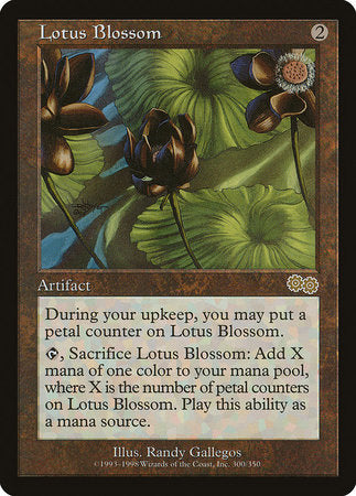 Lotus Blossom [Urza's Saga] | All About Games