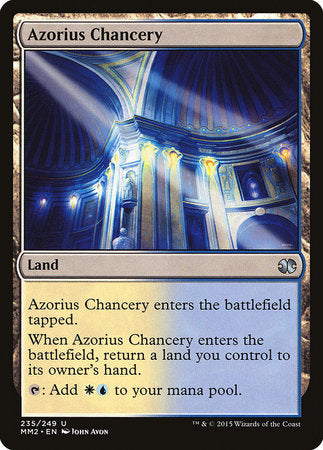 Azorius Chancery [Modern Masters 2015] | All About Games