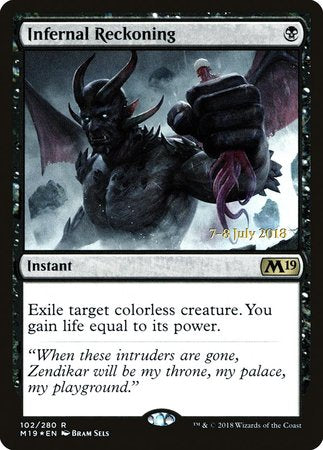 Infernal Reckoning [Core Set 2019 Promos] | All About Games