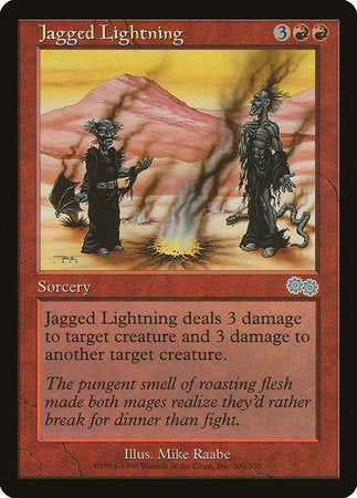 Jagged Lightning [Urza's Saga] | All About Games