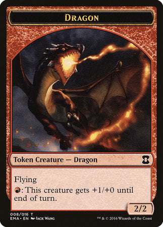 Dragon Token [Eternal Masters Tokens] | All About Games