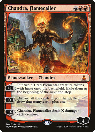 Chandra, Flamecaller [Oath of the Gatewatch] | All About Games