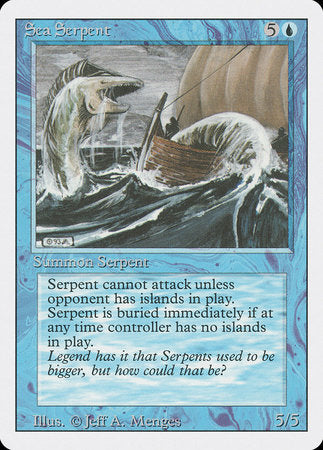Sea Serpent [Revised Edition] | All About Games