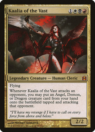 Kaalia of the Vast [Commander 2011] | All About Games