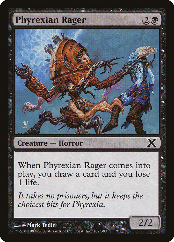 Phyrexian Rager [Tenth Edition] | All About Games