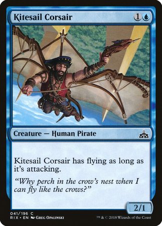 Kitesail Corsair [Rivals of Ixalan] | All About Games
