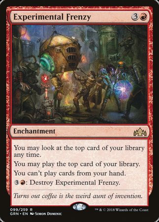 Experimental Frenzy [Guilds of Ravnica] | All About Games