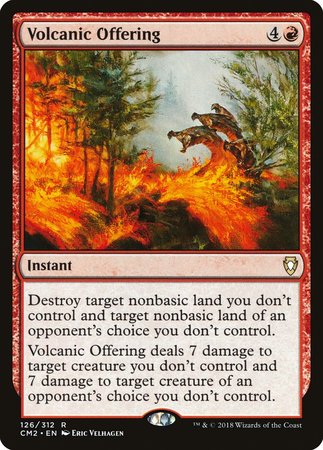 Volcanic Offering [Commander Anthology Volume II] | All About Games