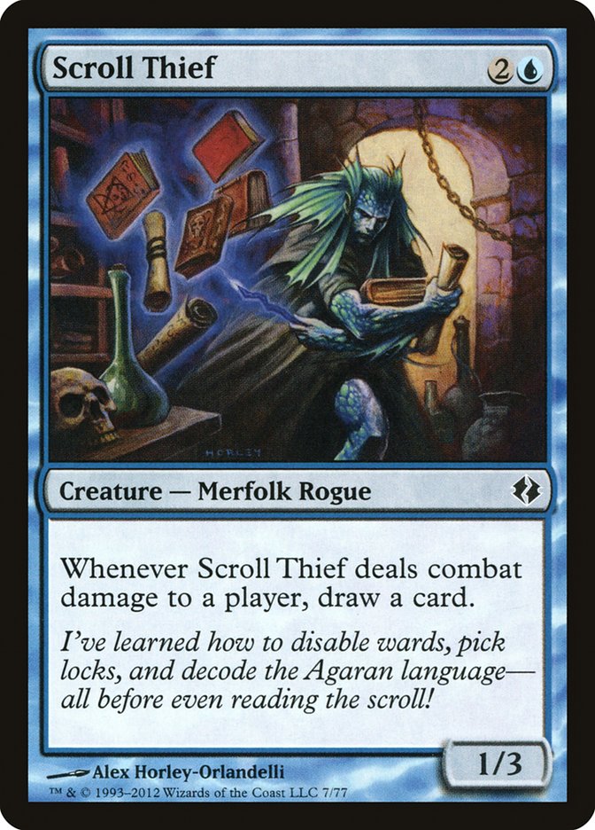 Scroll Thief [Duel Decks: Venser vs. Koth] | All About Games
