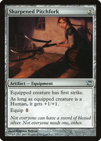 Sharpened Pitchfork [Innistrad] | All About Games