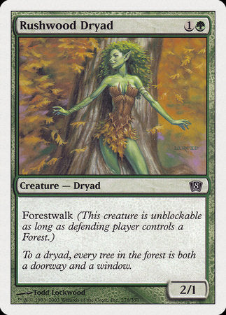 Rushwood Dryad [Eighth Edition] | All About Games