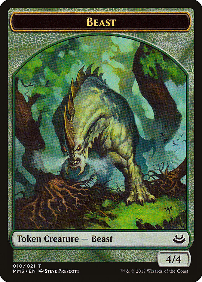 Beast (010/021) [Modern Masters 2017 Tokens] | All About Games