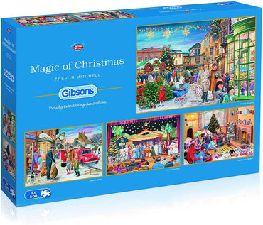 Puzzle: 500 Magic of Christmas (4 Puzzles)