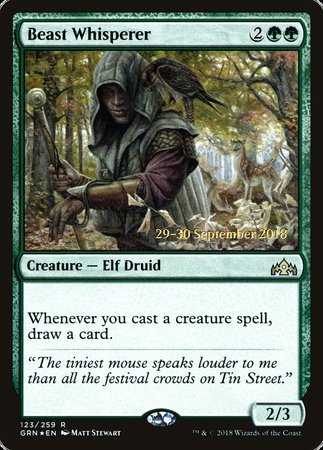 Beast Whisperer [Guilds of Ravnica Promos] | All About Games
