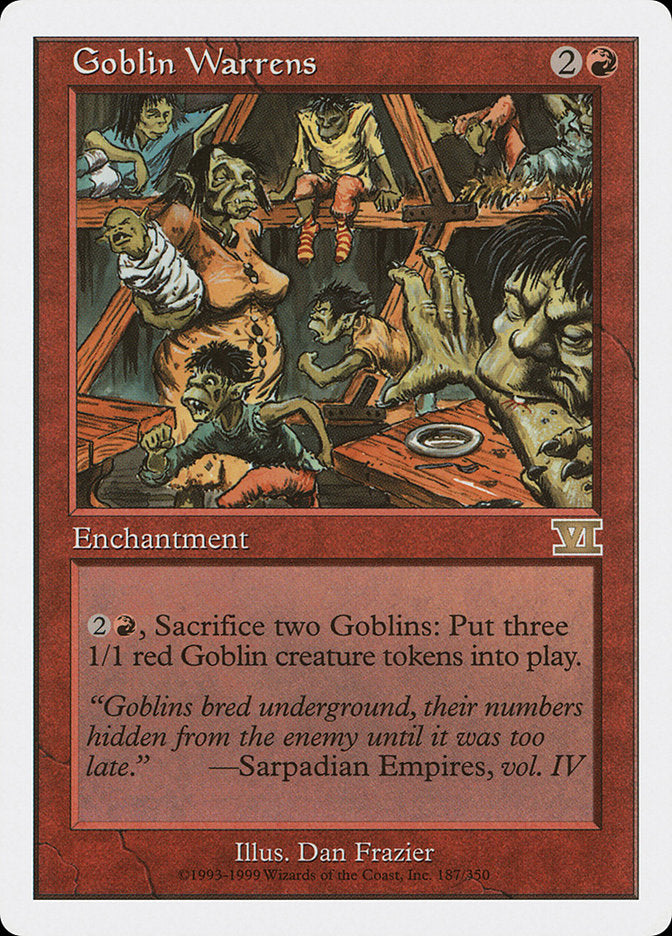 Goblin Warrens [Classic Sixth Edition] | All About Games