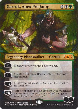 mtg garruk cards Garruk, Apex Predator [Mythic Edition] you play the role of a planeswalker who fights other planeswalkers for glory Garruk Relentless // Garruk, the