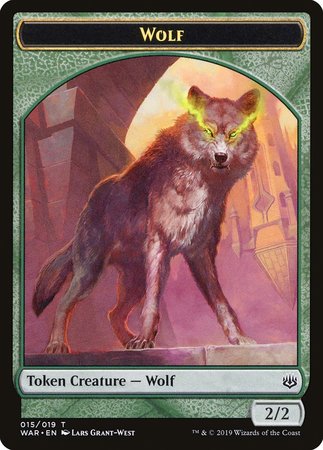 Wolf Token [War of the Spark Tokens] | All About Games