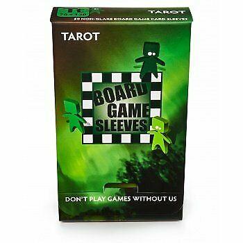 Arcane Tin BoardGame Non Glare Tarot Green (50)