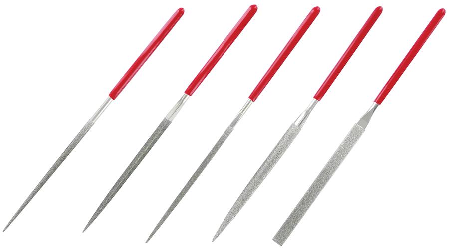 Set of 5 Diamond Needle Files