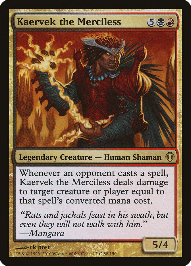 Kaervek the Merciless [Archenemy] | All About Games