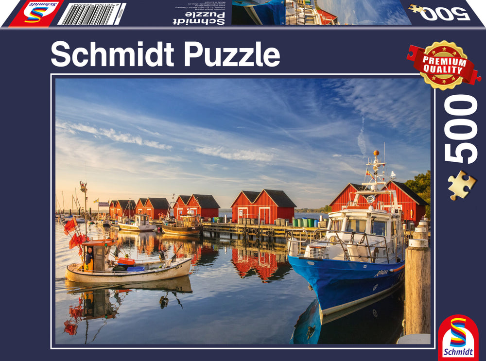Puzzle: Fishing Harbor: Weisse Wiek