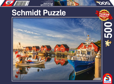 Puzzle: Fishing Harbor: Weisse Wiek