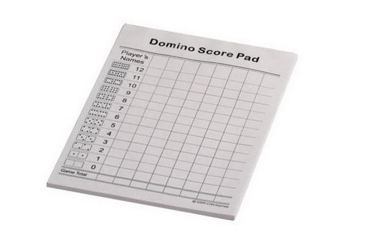 Domino Score Pad | All About Games