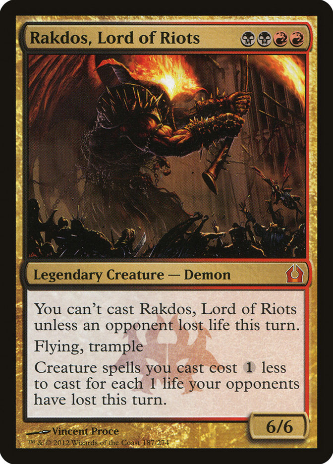 Rakdos, Lord of Riots [Return to Ravnica] | All About Games