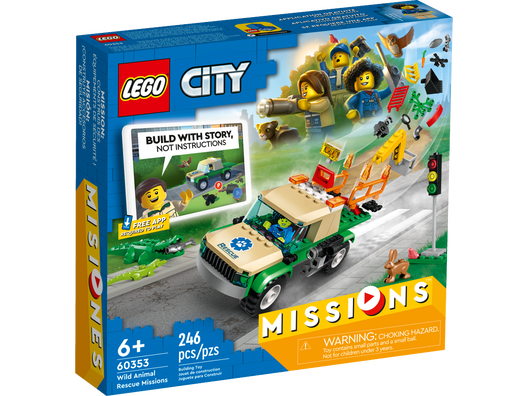 60353 LEGO ® City Wild Animal Rescue Missions