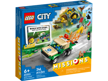 60353 LEGO ® City Wild Animal Rescue Missions