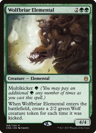 Wolfbriar Elemental [Commander Anthology] | All About Games