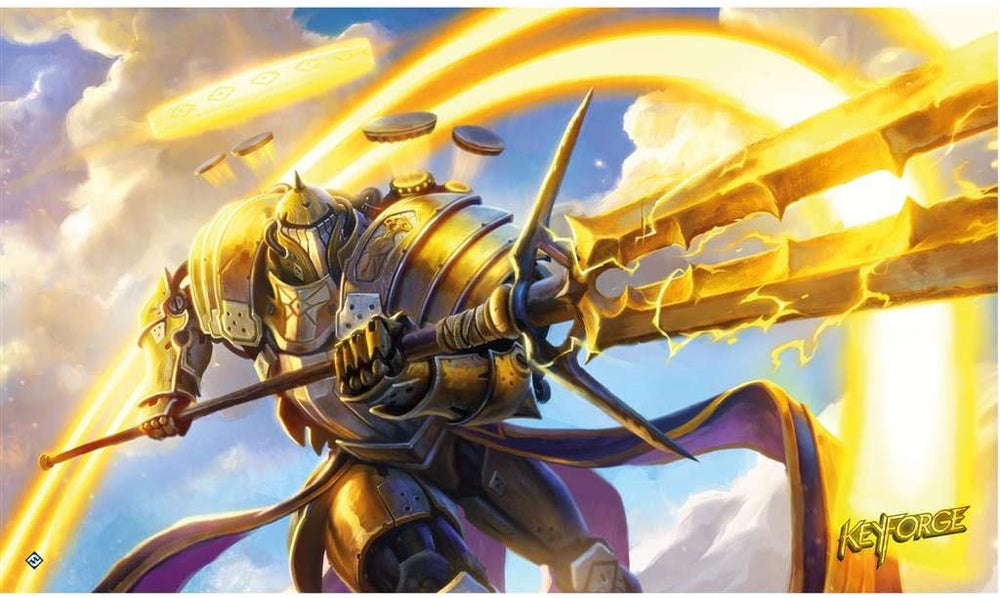 Keyforge Playmat Raiding Knight