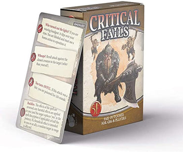 Game Masters Toolbox: Critical Fails for Everyone