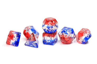 RPG Dice 7-Set Star Spangled Banner