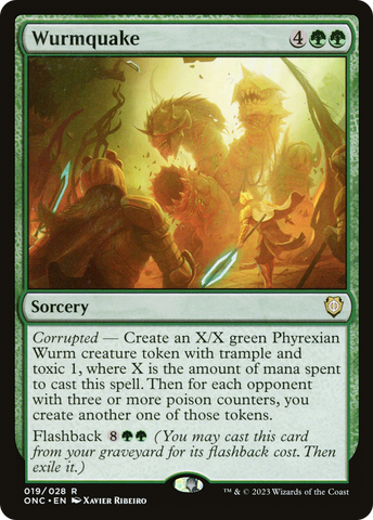 Wurmquake [Phyrexia: All Will Be One Commander]