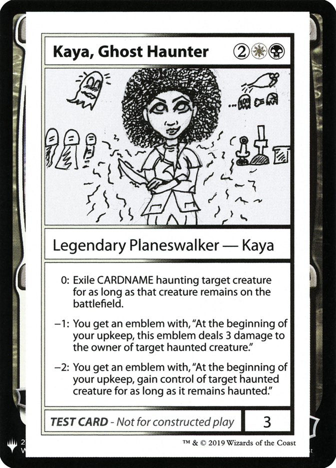 Kaya, Ghost Haunter [Mystery Booster Playtest Cards] | All About Games