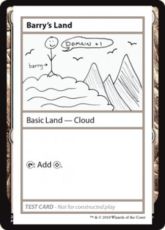 Barry's Land (2021 Edition) [Mystery Booster Playtest Cards] | All About Games