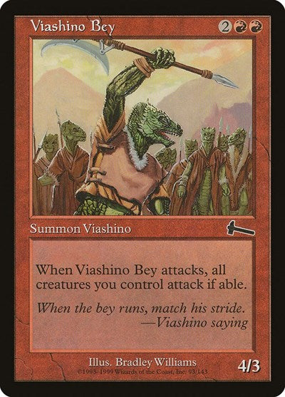 Viashino Bey [Urza's Legacy] | All About Games