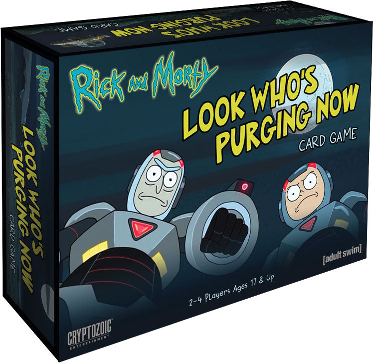 Rick and Morty: Look Who`s Purging Now Card Game (stand alone) | All About Games