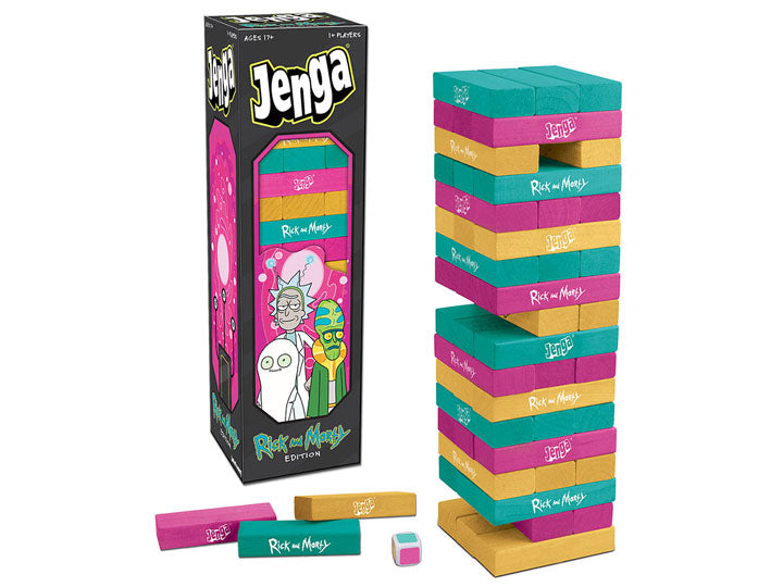 Rick and Morty Jenga