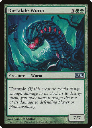 Duskdale Wurm [Magic 2011] | All About Games
