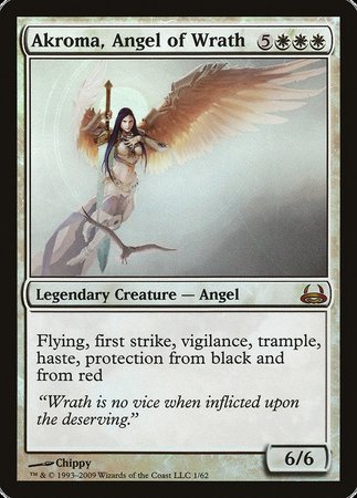 Akroma, Angel of Wrath [Duel Decks: Divine vs. Demonic] | All About Games